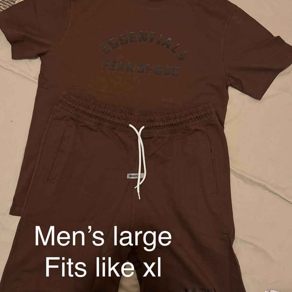 Essentials Brown Men's Shorts